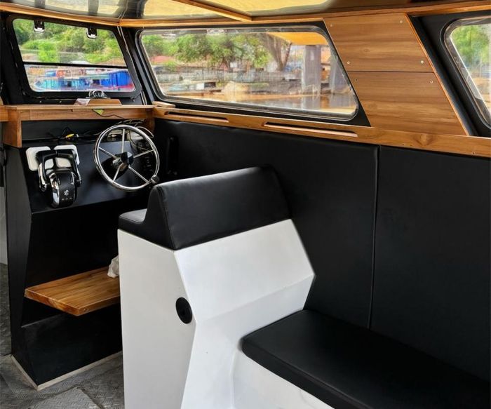 Helm and bench seat